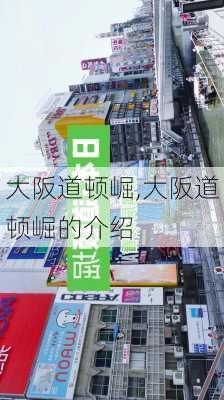 大阪道顿崛,大阪道顿崛的介绍-第1张图片-奥莱旅游网