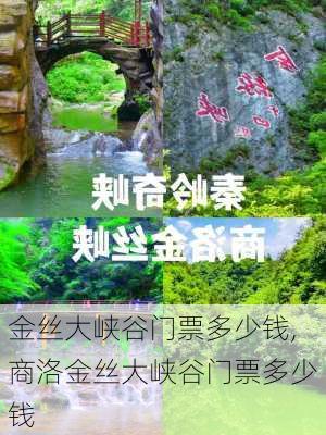 金丝大峡谷门票多少钱,商洛金丝大峡谷门票多少钱-第3张图片-奥莱旅游网