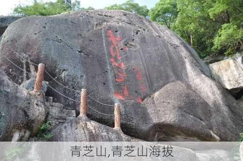 青芝山,青芝山海拔