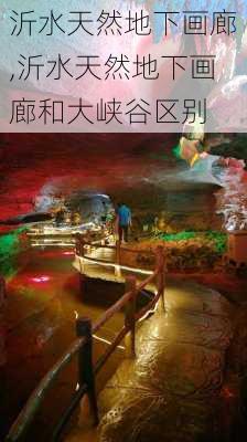 沂水天然地下画廊,沂水天然地下画廊和大峡谷区别-第2张图片-奥莱旅游网