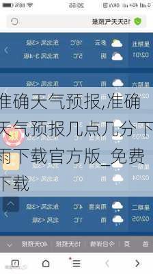 准确天气预报,准确天气预报几点几分下雨下载官方版_免费下载-第3张图片-奥莱旅游网