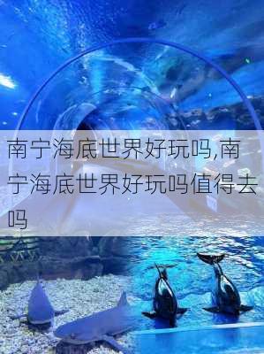 南宁海底世界好玩吗,南宁海底世界好玩吗值得去吗