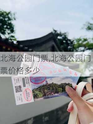 北海公园门票,北海公园门票价格多少-第1张图片-奥莱旅游网