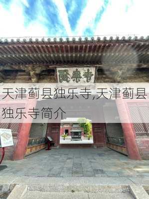 天津蓟县独乐寺,天津蓟县独乐寺简介-第3张图片-奥莱旅游网