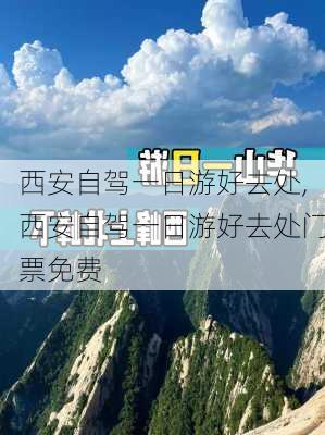 西安自驾一日游好去处,西安自驾一日游好去处门票免费-第3张图片-奥莱旅游网