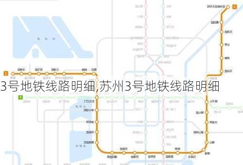 3号地铁线路明细,苏州3号地铁线路明细-第2张图片-奥莱旅游网