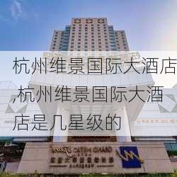 杭州维景国际大酒店,杭州维景国际大酒店是几星级的-第1张图片-奥莱旅游网