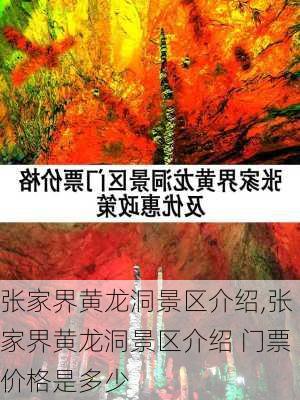 张家界黄龙洞景区介绍,张家界黄龙洞景区介绍 门票价格是多少