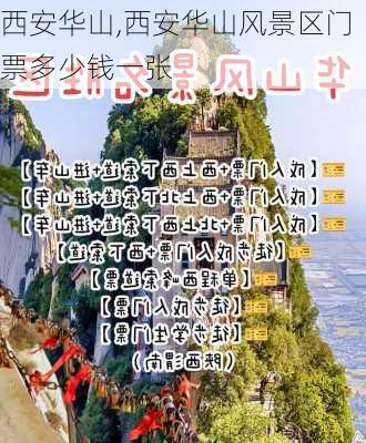 西安华山,西安华山风景区门票多少钱一张-第3张图片-奥莱旅游网