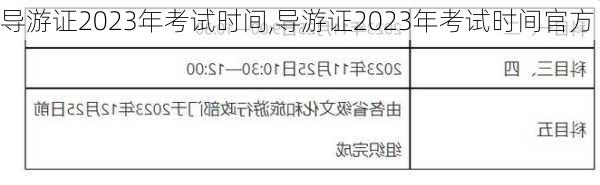 导游证2023年考试时间,导游证2023年考试时间官方-第1张图片-奥莱旅游网