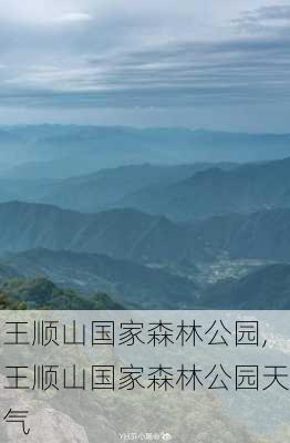 王顺山国家森林公园,王顺山国家森林公园天气-第3张图片-奥莱旅游网