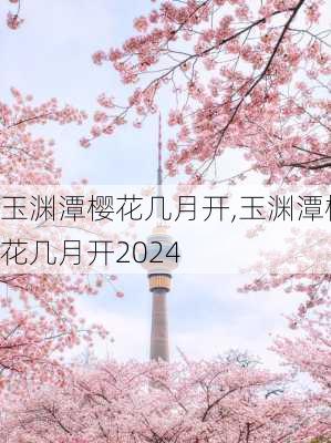 玉渊潭樱花几月开,玉渊潭樱花几月开2024