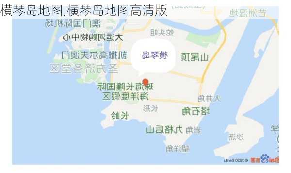 横琴岛地图,横琴岛地图高清版