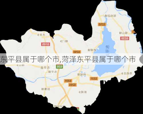 东平县属于哪个市,菏泽东平县属于哪个市