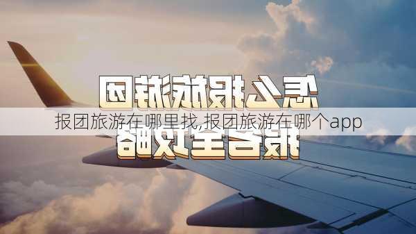 报团旅游在哪里找,报团旅游在哪个app-第2张图片-奥莱旅游网