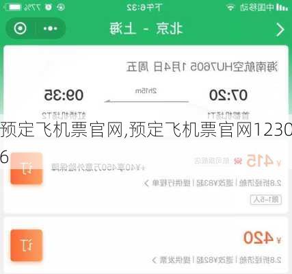 预定飞机票官网,预定飞机票官网12306-第3张图片-奥莱旅游网
