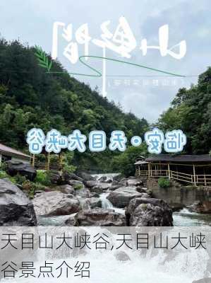 天目山大峡谷,天目山大峡谷景点介绍-第1张图片-奥莱旅游网