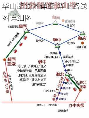 华山路线图详细,华山路线图详细图-第3张图片-奥莱旅游网