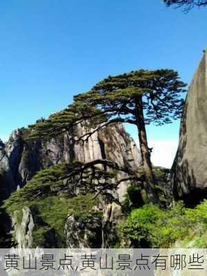 黄山景点,黄山景点有哪些