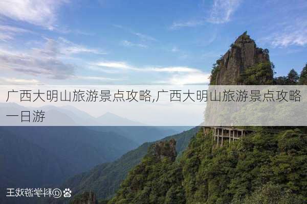 广西大明山旅游景点攻略,广西大明山旅游景点攻略一日游-第3张图片-奥莱旅游网