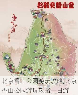 北京香山公园游玩攻略,北京香山公园游玩攻略一日游