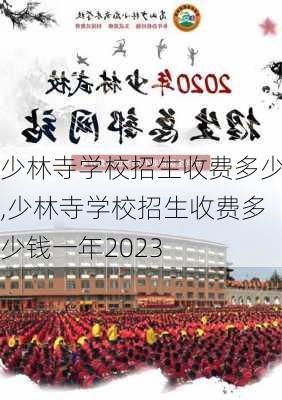 少林寺学校招生收费多少,少林寺学校招生收费多少钱一年2023-第2张图片-奥莱旅游网